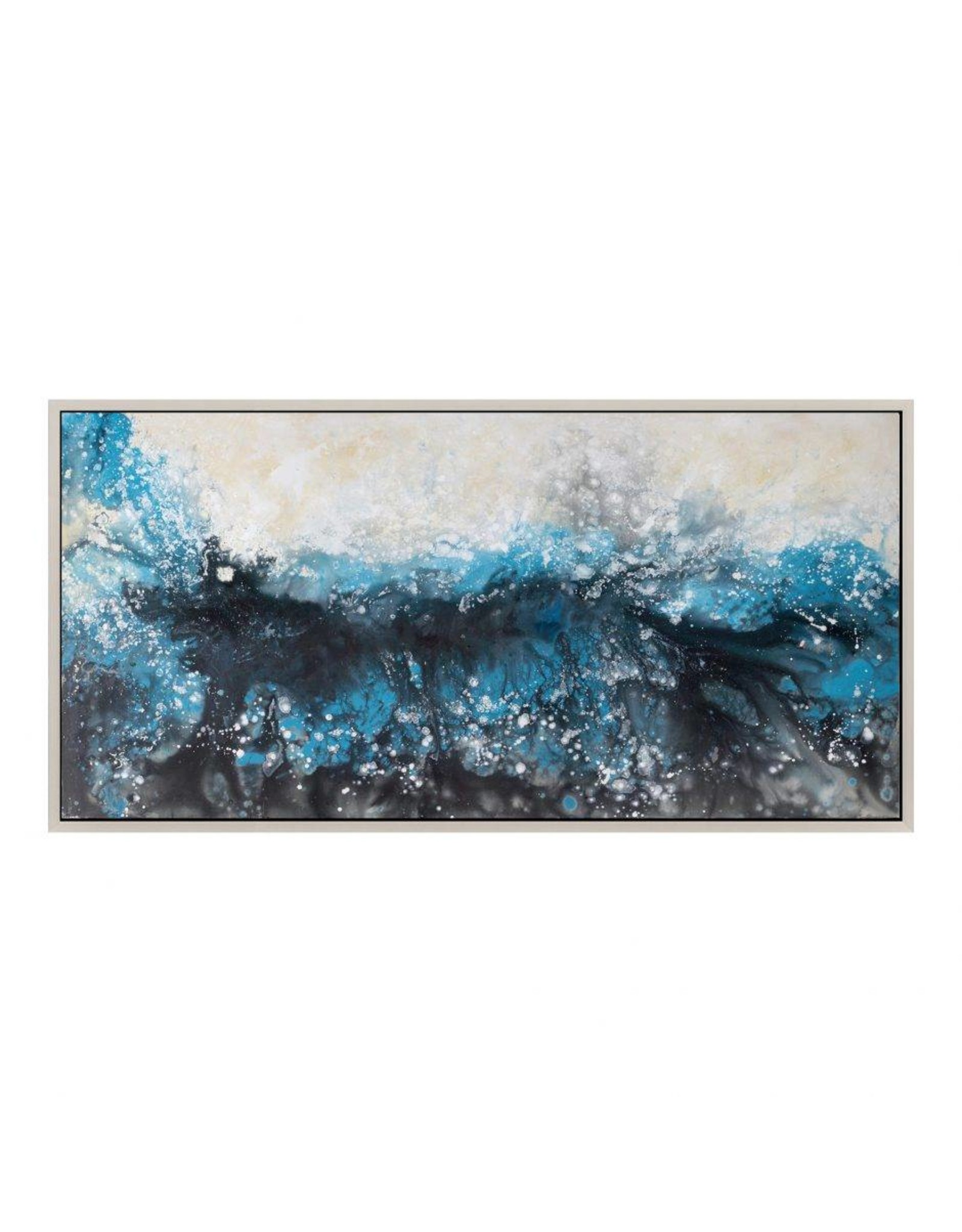 Monroe & Kent DELUGE WALL DECOR W/FRAME