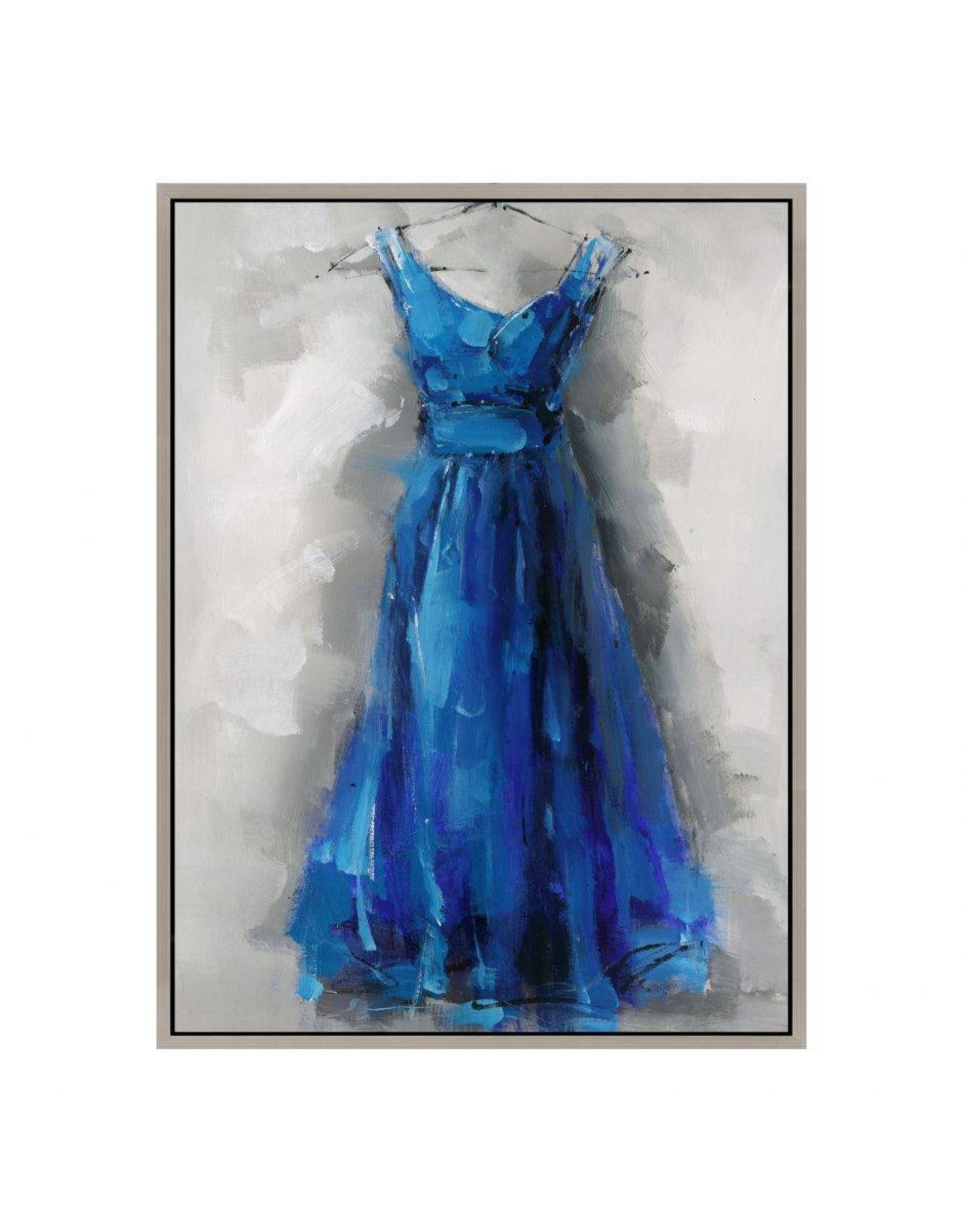 Monroe & Kent BLUE DRESS WALL DECOR