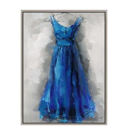 Monroe & Kent BLUE DRESS WALL DECOR