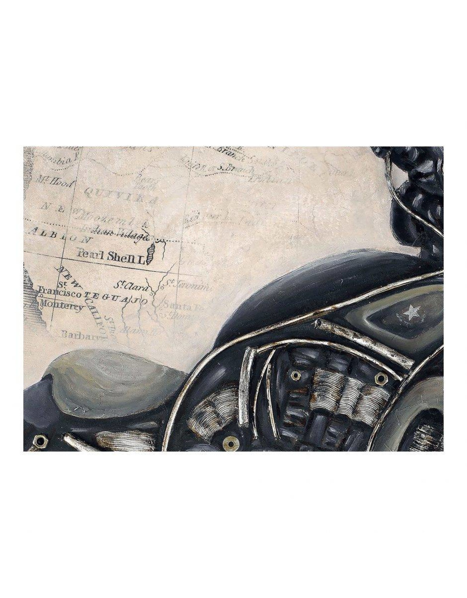 Monroe & Kent V ROD WALL DECOR