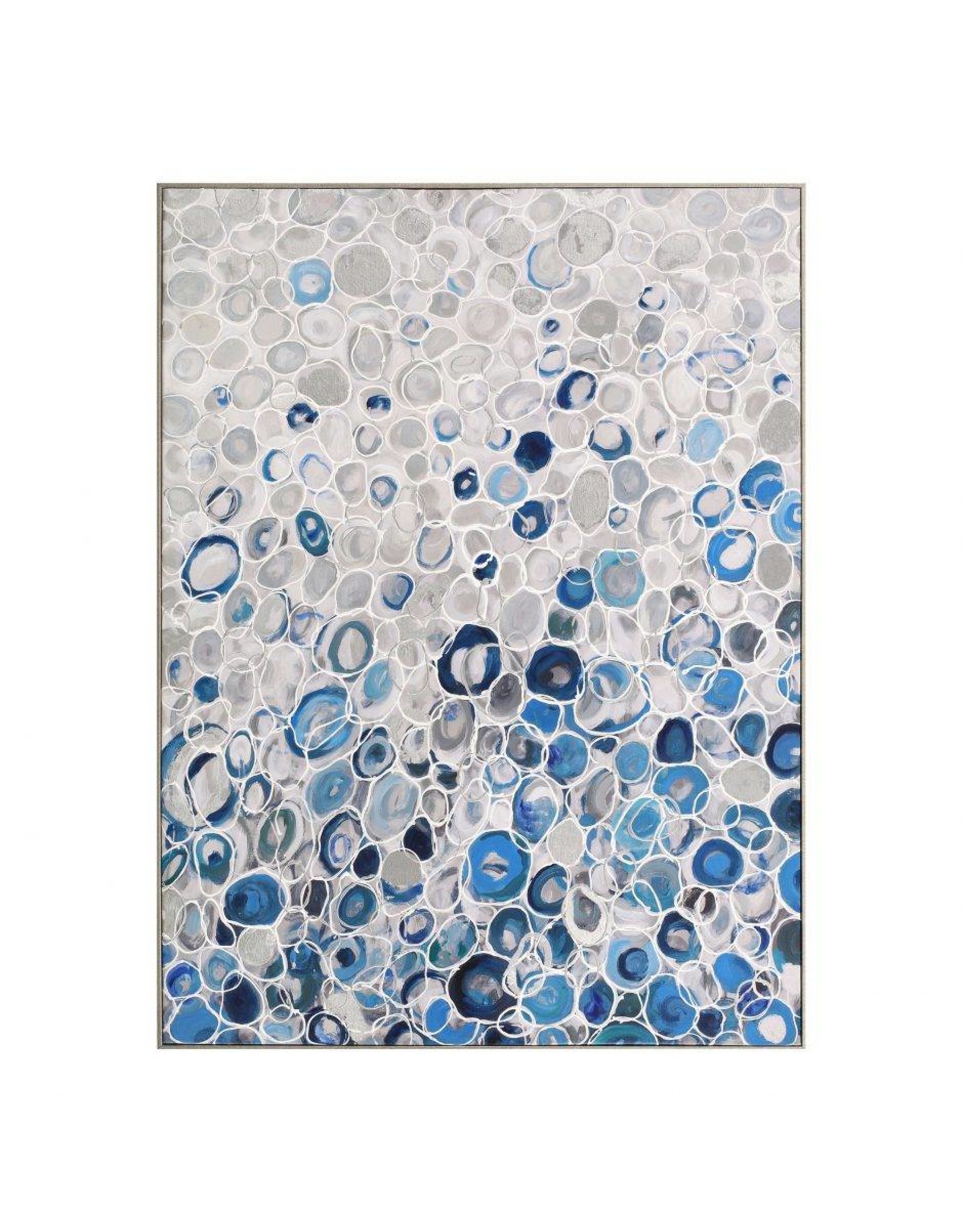 Monroe & Kent BLUE BUBBLES WALL DECOR
