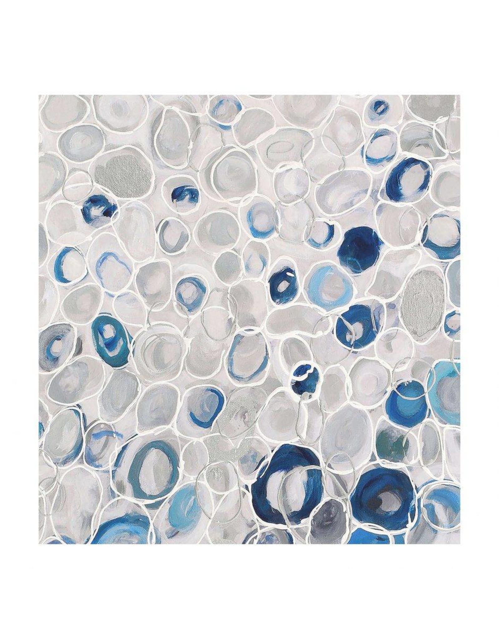 Monroe & Kent BLUE BUBBLES WALL DECOR