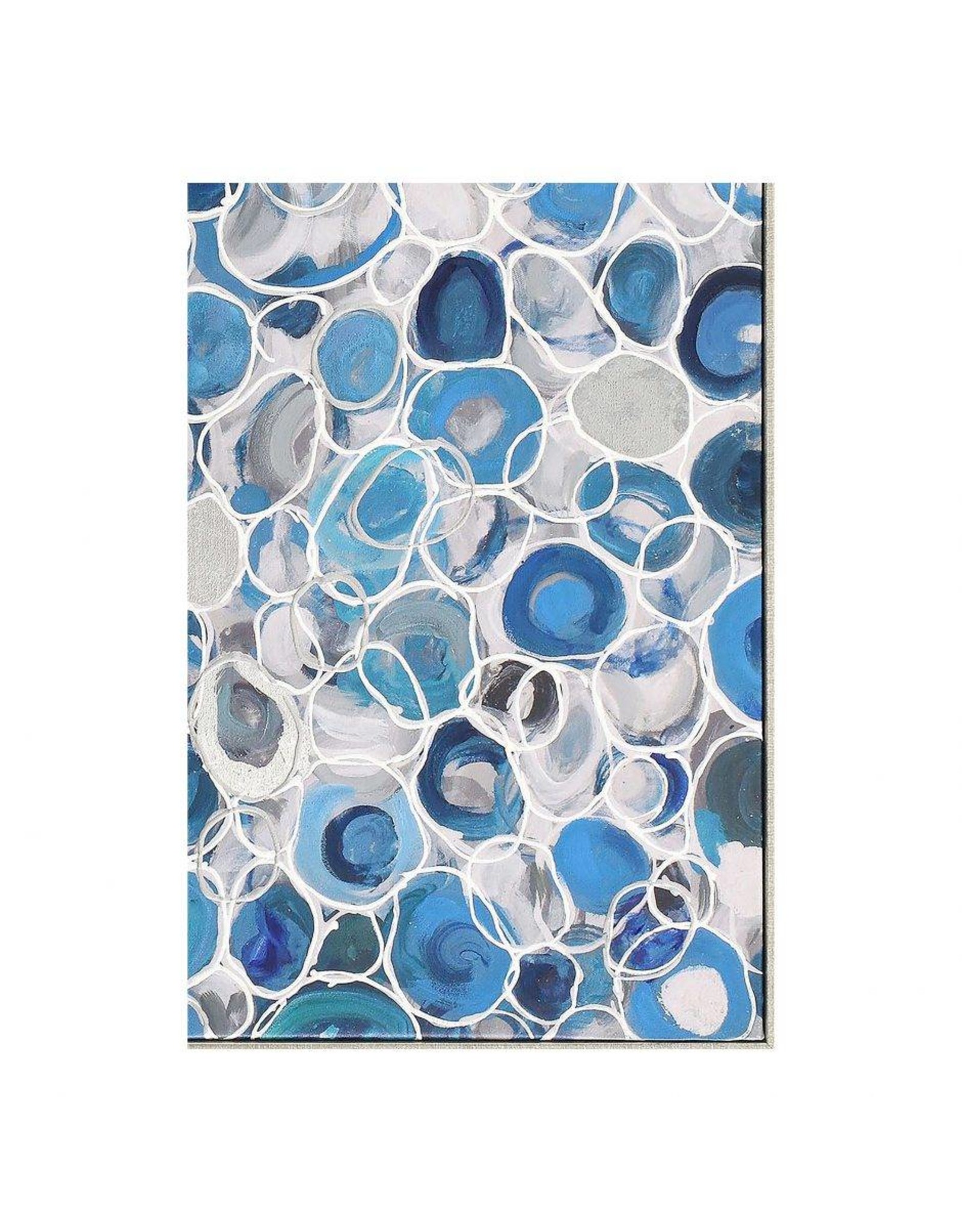 Monroe & Kent BLUE BUBBLES WALL DECOR