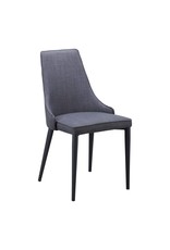 Monroe & Kent HAZEL DINING CHAIR DARK GREY