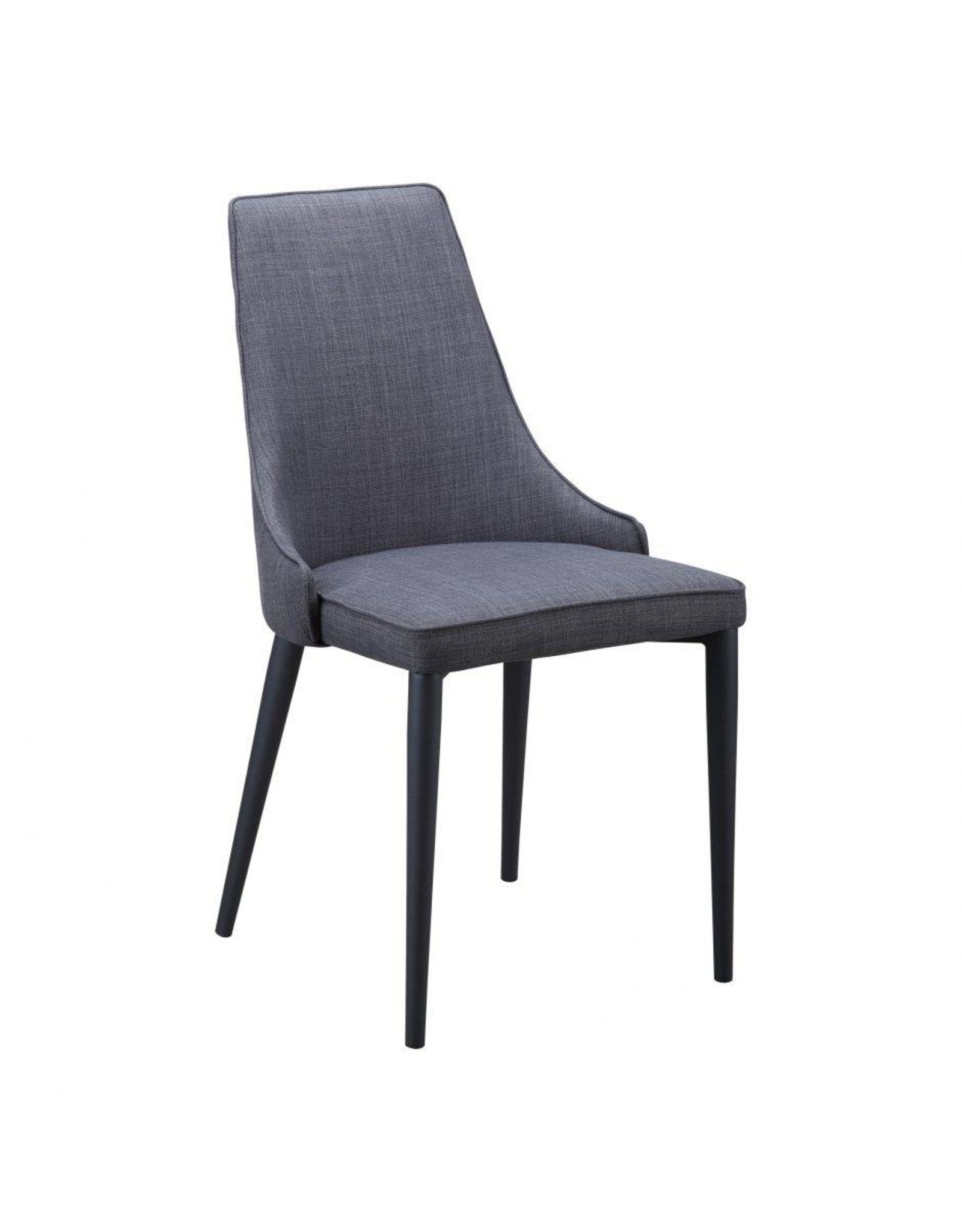 Monroe & Kent HAZEL DINING CHAIR DARK GREY