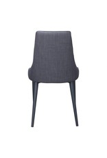 Monroe & Kent HAZEL DINING CHAIR DARK GREY