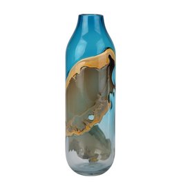 Monroe & Kent MYSTIC BLUE VASE TALL