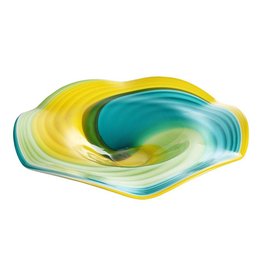Monroe & Kent BLUE CURL WALL PLATE