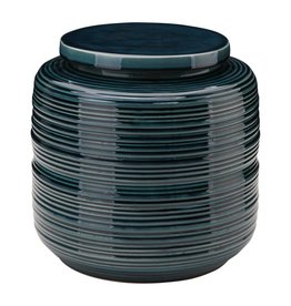 Monroe & Kent RIPLEY VASE SHORT GREEN