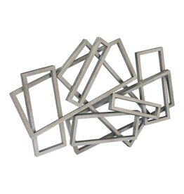 Monroe & Kent METAL RECTANGLES WALL DECOR