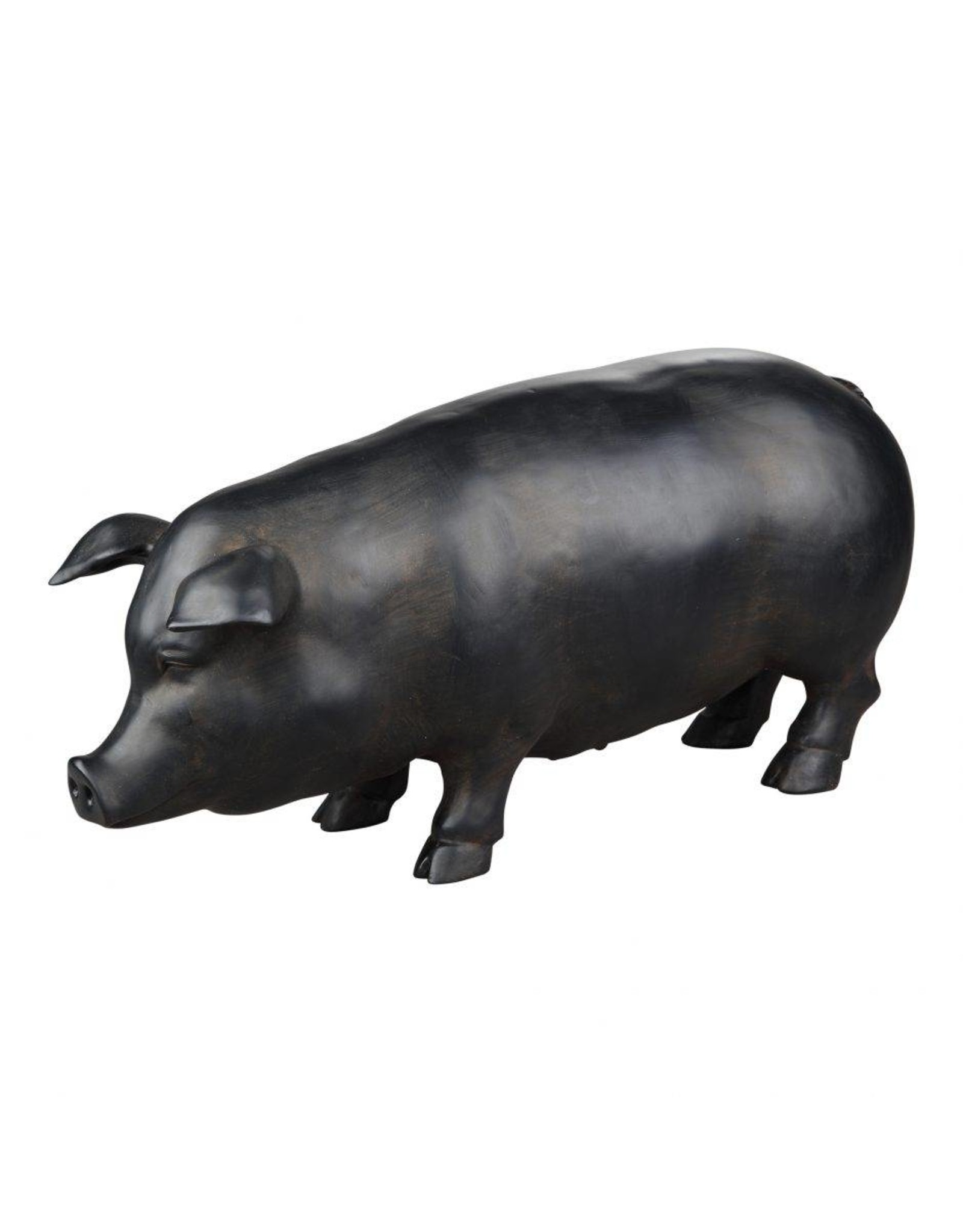 Monroe & Kent SWINE SCULPTURE BLACK