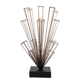 Monroe & Kent CUBE SCULPTURE BLACK