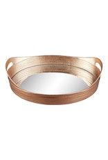 Monroe & Kent BASKET TRAY GOLD SET OF TWO