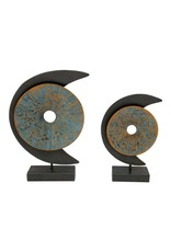 Monroe & Kent BLUE MOON SCULPTURE SET OF TWO