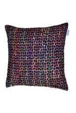 Monroe & Kent CHAIN FEATHER CUSHION BLACK 25X25