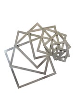 Monroe & Kent IRON SQUARES WALL DECOR