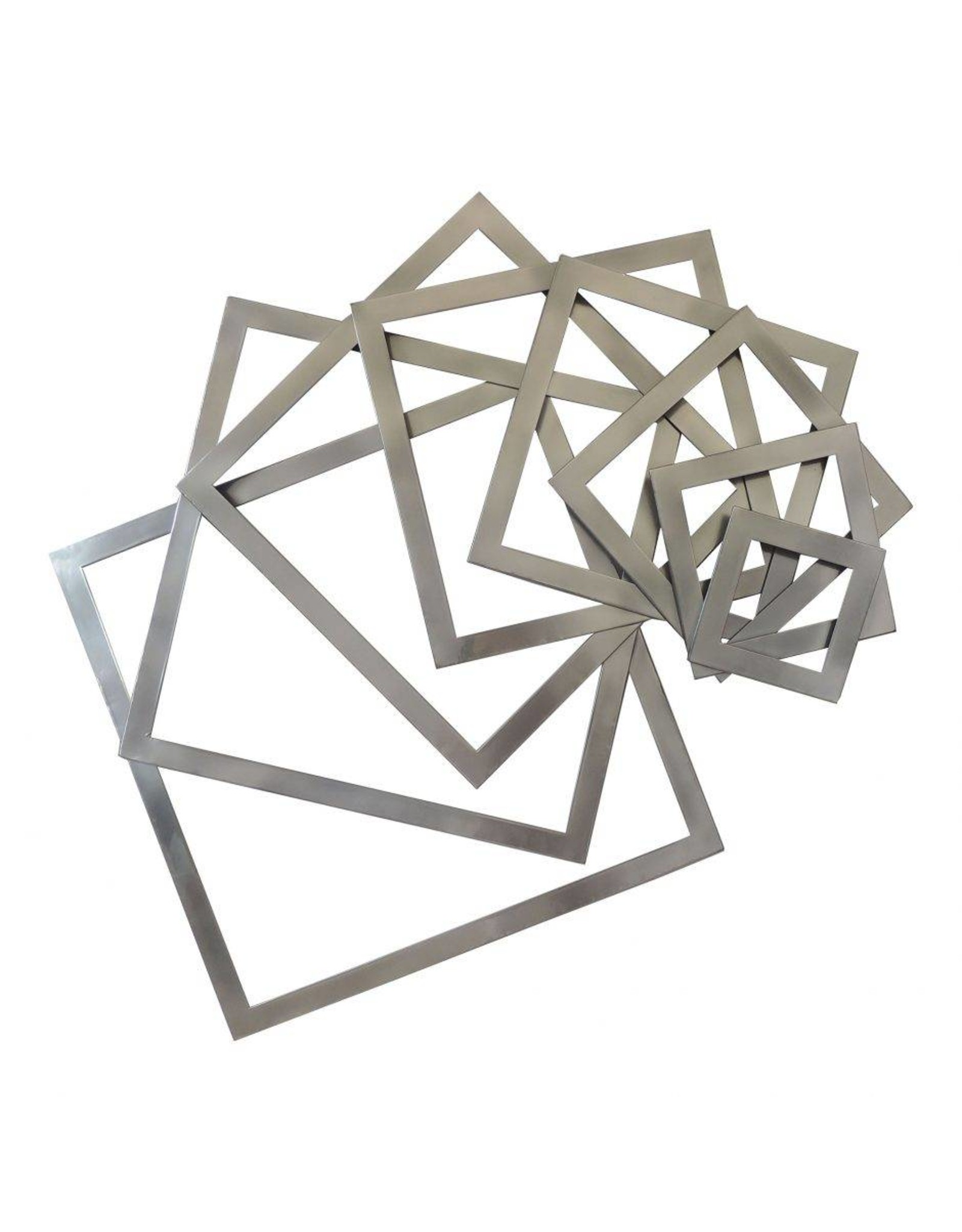 Monroe & Kent IRON SQUARES WALL DECOR