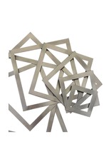 Monroe & Kent IRON SQUARES WALL DECOR