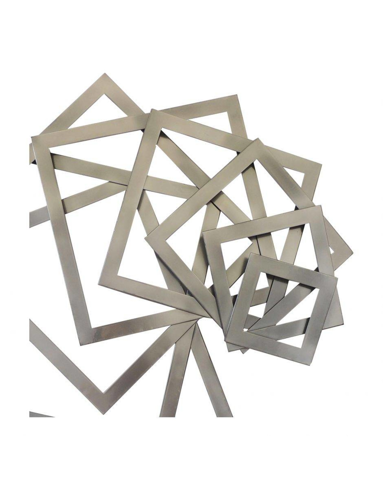 Monroe & Kent IRON SQUARES WALL DECOR