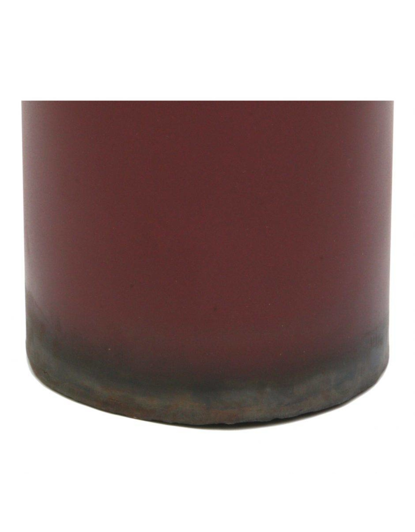 Monroe & Kent ARAMIS VASE RUSTIC RED