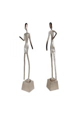 Monroe & Kent WALKING FIGURES SET OF 2