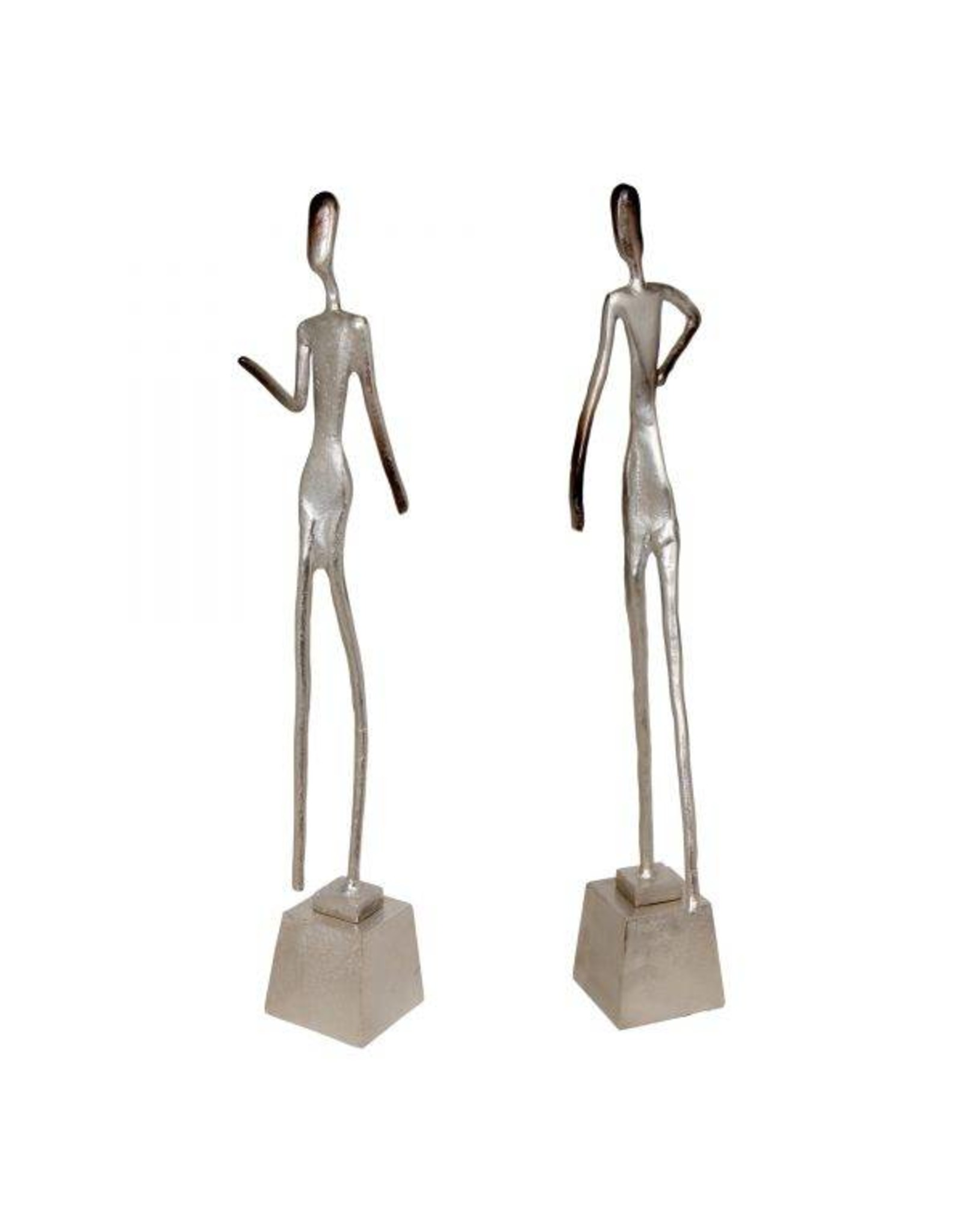 Monroe & Kent WALKING FIGURES SET OF 2