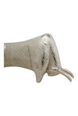 Monroe & Kent SILVER BULL SCULPTURE
