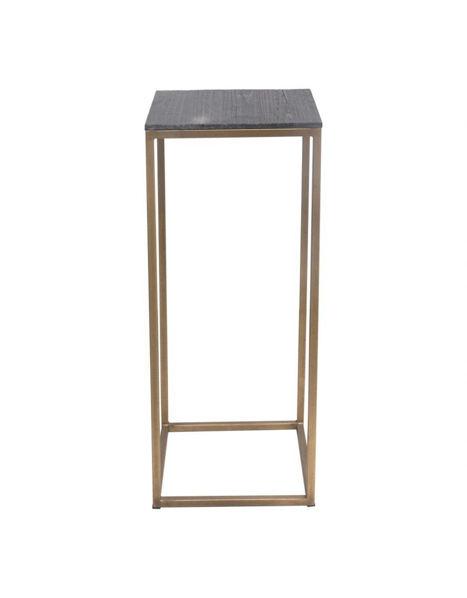 Monroe & Kent STUDIO PLANT TABLES BRASS SET OF 2