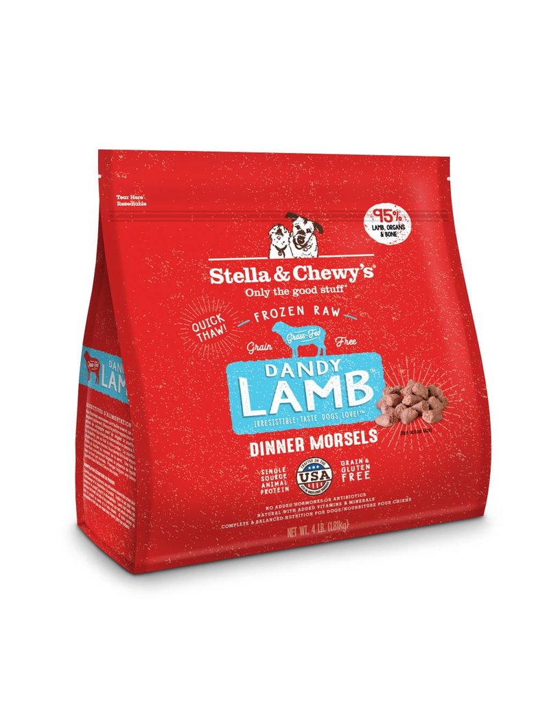 Stella & Chewys STELLA & CHEWY'S Frozen Dog Food Dinner Frozen Morsels Dandy Lamb