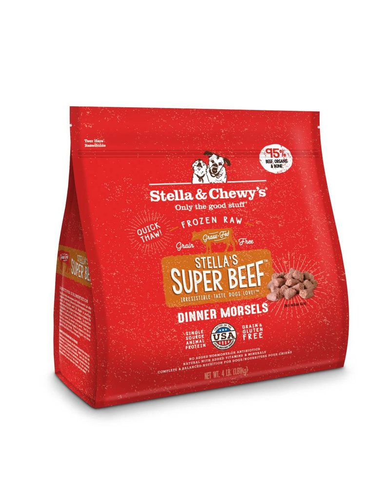 Stella & Chewys STELLA & CHEWYS Frozen Dinner Morsels for Dogs Super Beef
