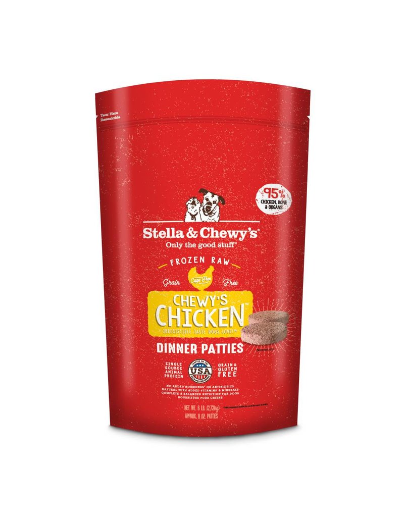 Stella & Chewys STELLA & CHEWY'S Frozen Dog Food Dinner Patties Chicken