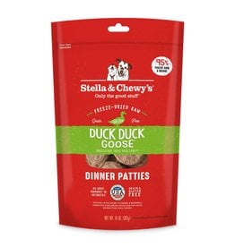 Stella & Chewys STELLA & CHEWY'S Freeze-Dried Dog Food Dinner Patties Duck Duck Goose