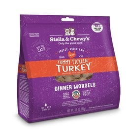 Stella & Chewys STELLA & CHEWY'S Freeze-Dried Cat Food Tummy Ticklin Turkey