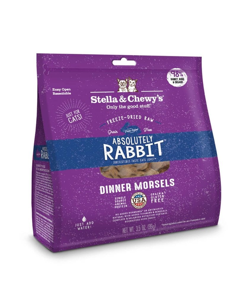 Stella & Chewys STELLA & CHEWY'S Freeze-Dried Cat Food Absolutely Rabbit