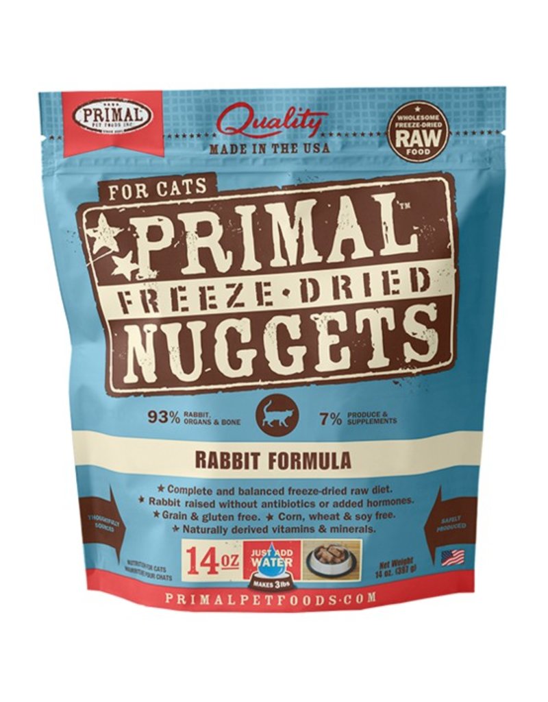 Primal Pet Foods PRIMAL Rabbit Freezedried Cat Food