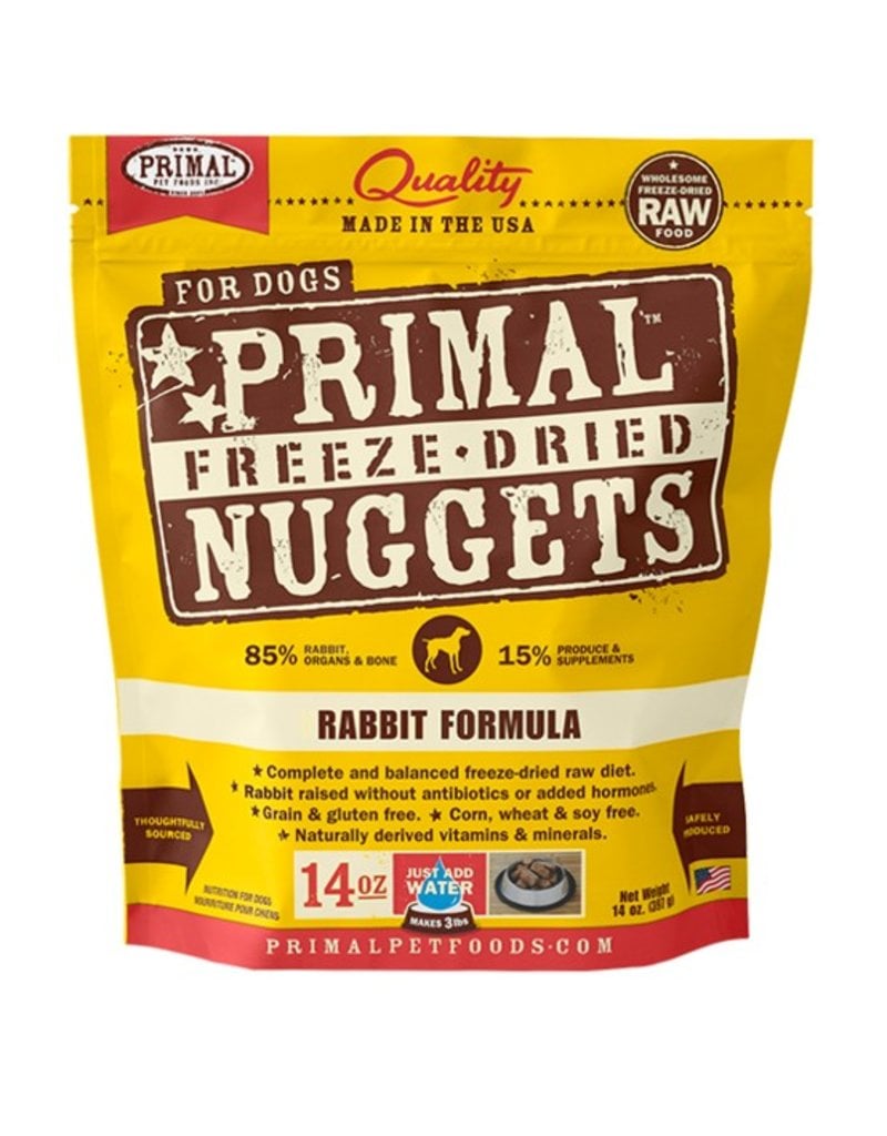 Primal Pet Foods PRIMAL Rabbit  Freezedried Dog Food