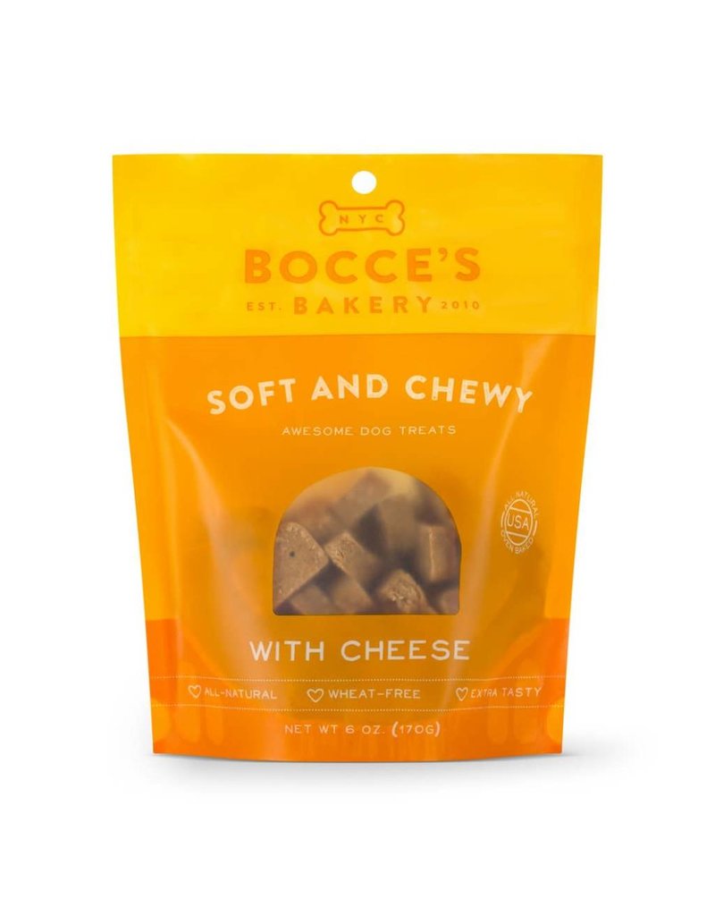 Bocces Bakery BOCCE'S Soft and Chewy Dog Treat 6 oz Cheese