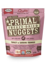 Primal Pet Foods PRIMAL Turkey & Sardine Freezedried Dog Food