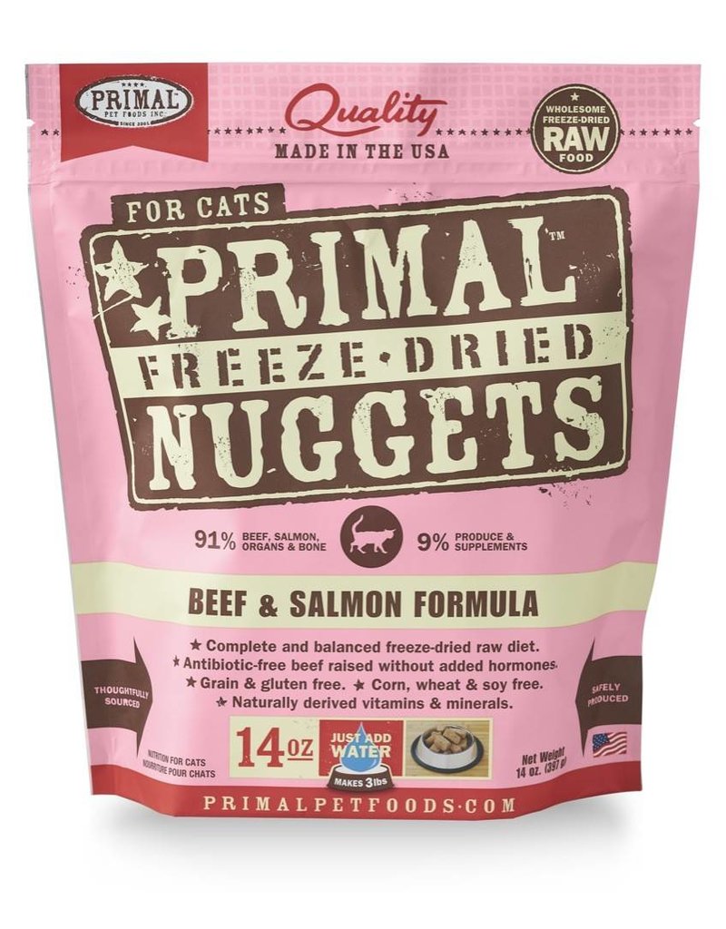 Primal Pet Foods PRIMAL Beef & Salmon Freezedried Feline Food