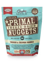 Primal Pet Foods PRIMAL Chicken & Salmon Freezedried Feline Food 5.5oz.