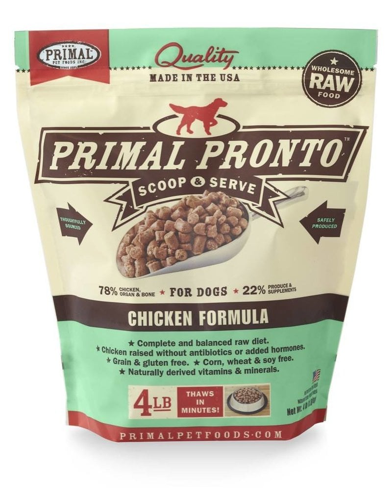 Primal Pet Foods PRIMAL Pronto Raw Frozen Canine Chicken Formula