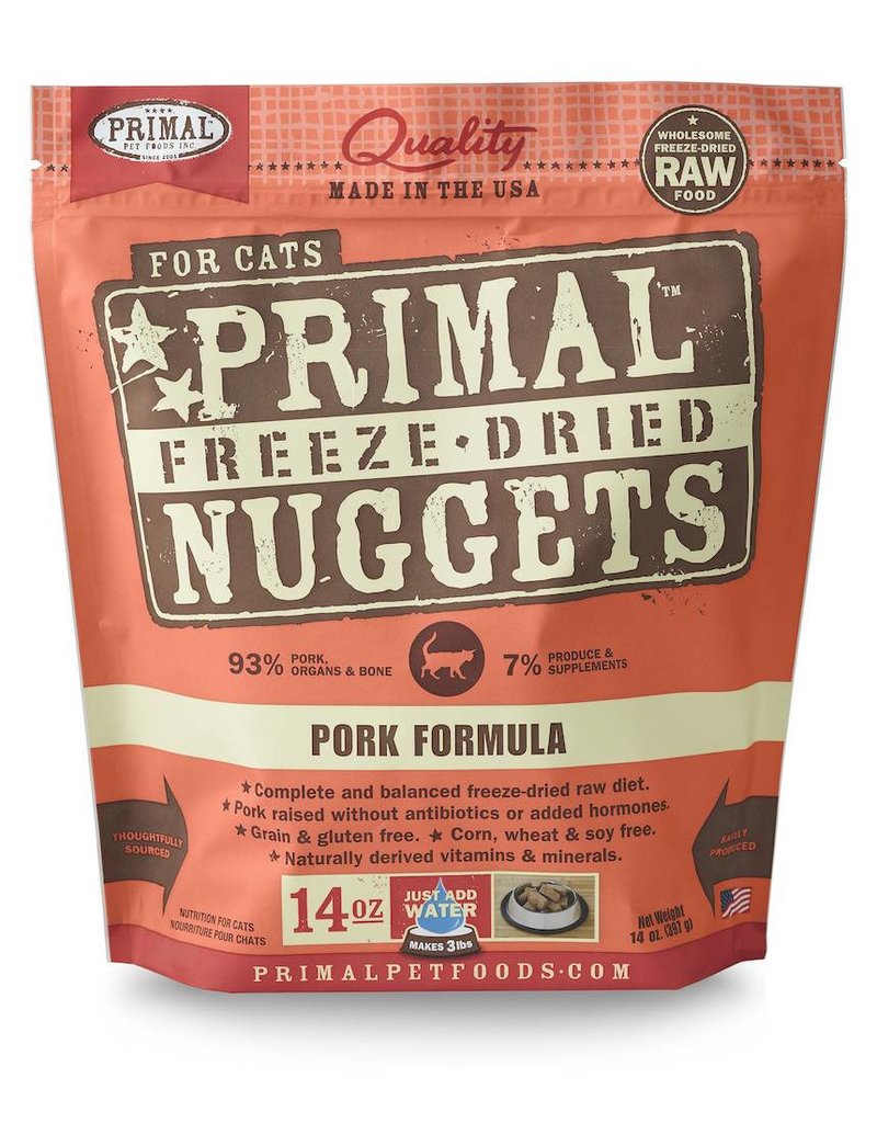 Primal Pet Foods PRIMAL Pork Freezedried Feline Food 5.5 oz