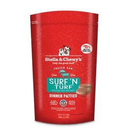 Stella & Chewys STELLA & CHEWY'S Frozen Dog Food Dinner Patties Surf and Turf