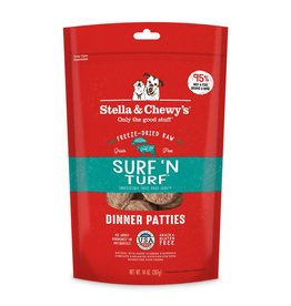 Stella & Chewys STELLA & CHEWY'S Freeze-Dried Dog Food Dinner Patties Surf & Turf