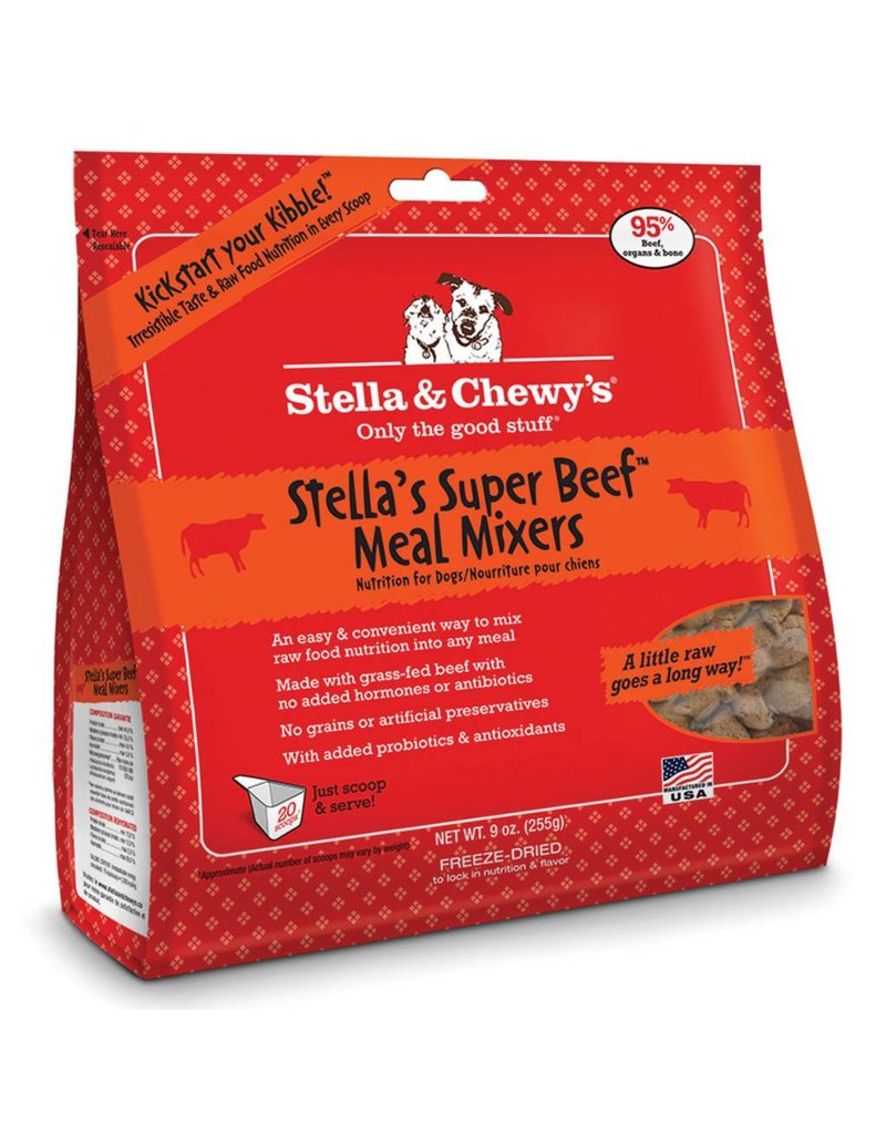 Stella & Chewys STELLA & CHEWY'S Super Beef Freezedried Meal Mixers for Dogs