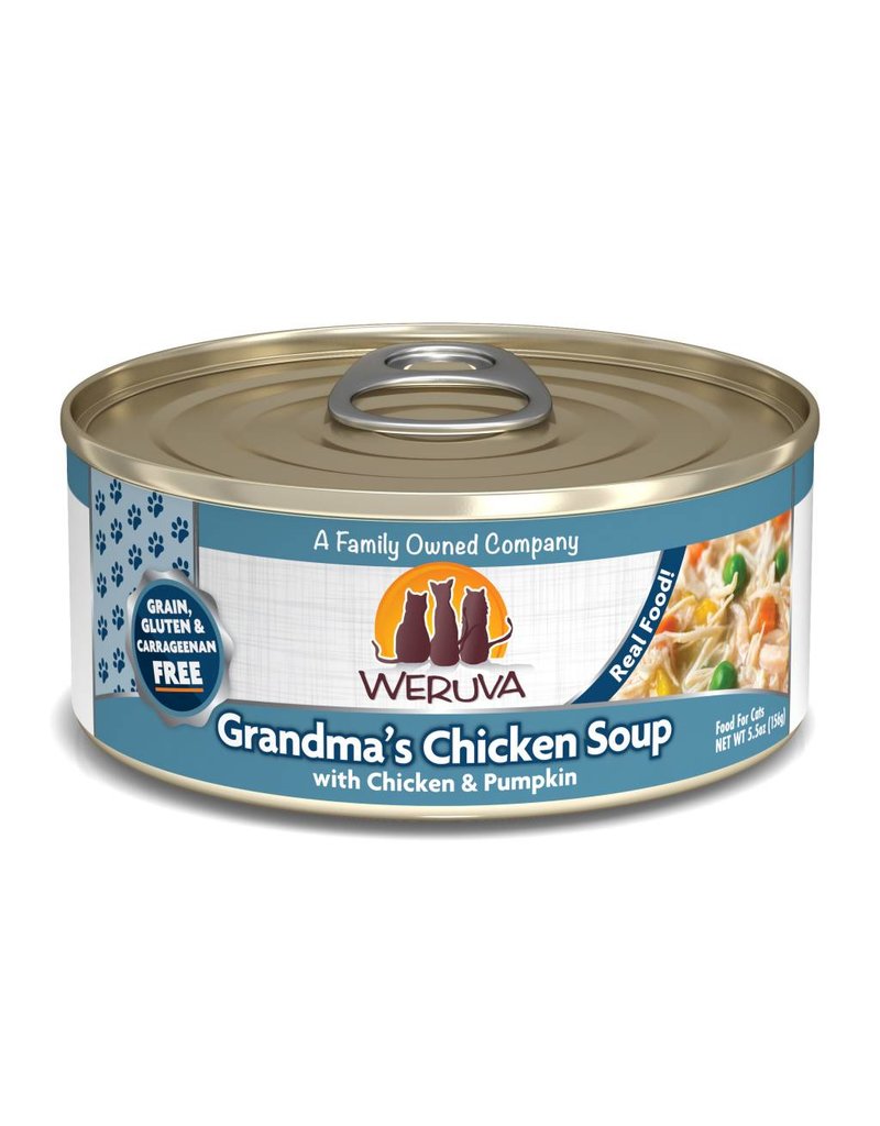 Weruva WERUVA Grandma's Chicken Soup Grain-Free Canned Cat Food Case