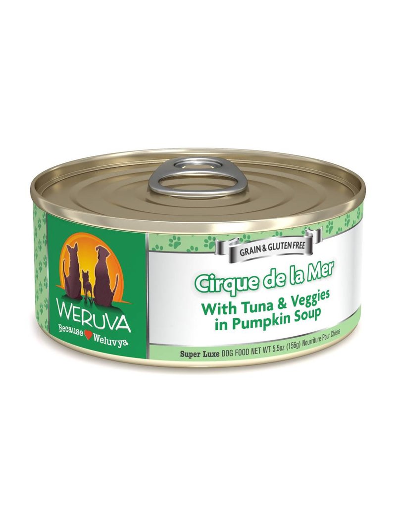 Weruva WERUVA Cirque De La Mer Grain-Free Canned Dog Food Case