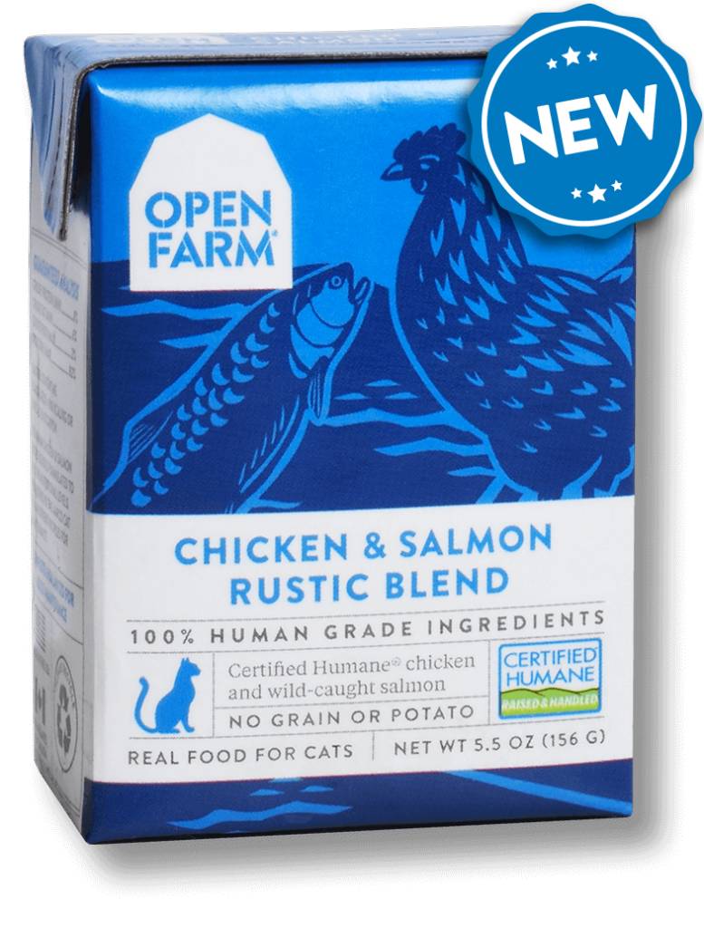 Open Farm OPEN FARM Cat Stew Chicken & Salmon 5.5oz CASE/12 The Fish