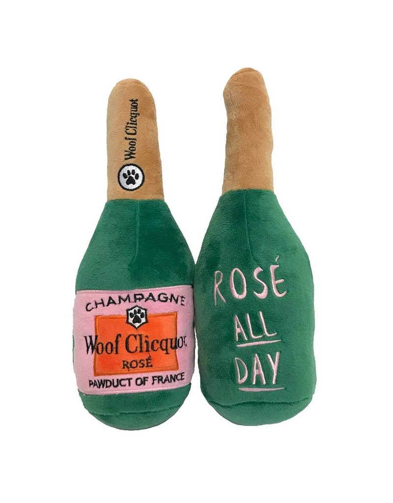 Haute Diggity Dog HAUTE DIGGITY DOG Woof Clicquot Rose Champagne Plush Toy