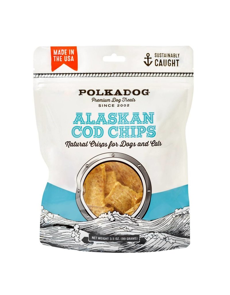 POLKADOG POLKA DOG Cod Chips 3.5 oz